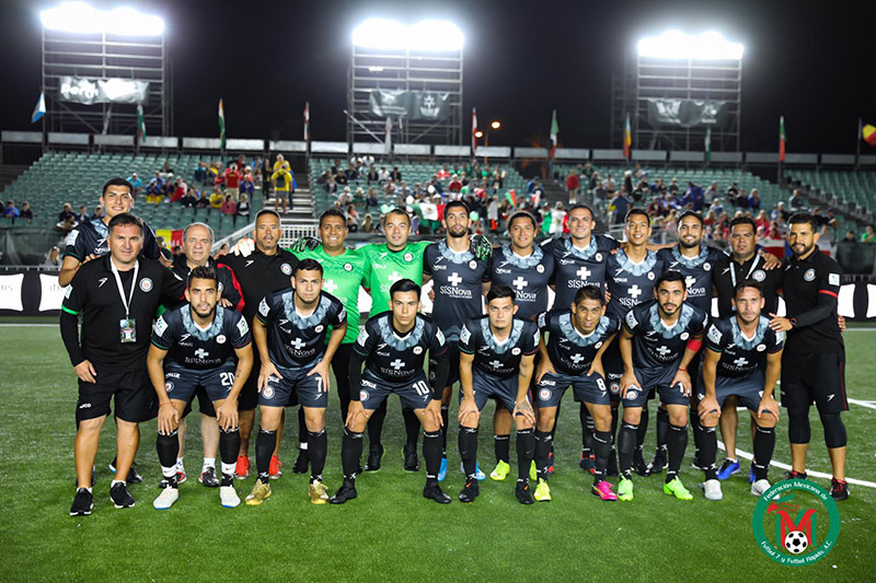 Coach Rene Ortiz and Coach Chebo - Mexican National team of the World Minifootball Federation