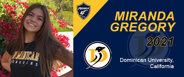Miranda Gregory commits to Dominican University, California