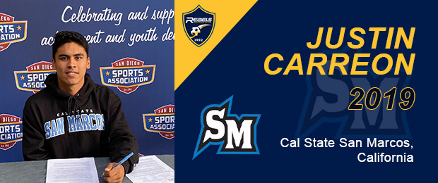 Justin Carreon commits to Cal State University San Marcos