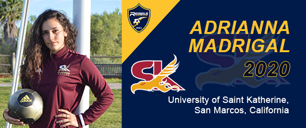 Adrianna Madrigal commits to University of Saint Katherine, San Marcos, California.