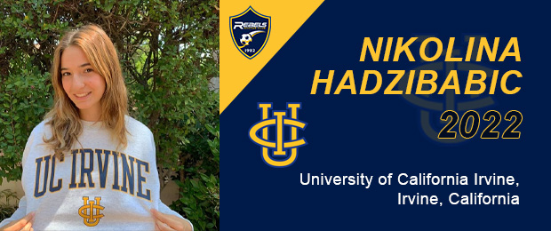 Nikolina Hadzibabic commits to the University of California Irvine