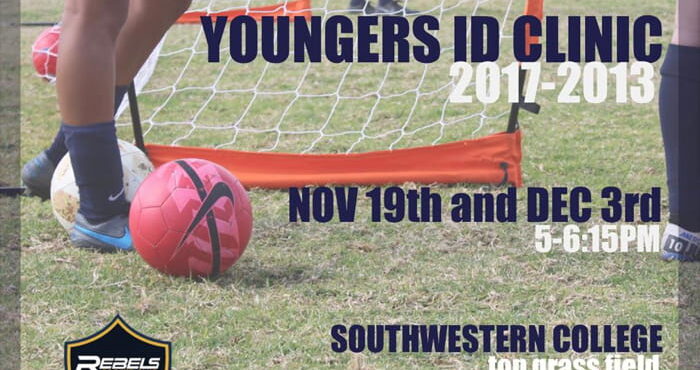 Younger ID Clinics flyer - Nov 19th & Dec 3rd
