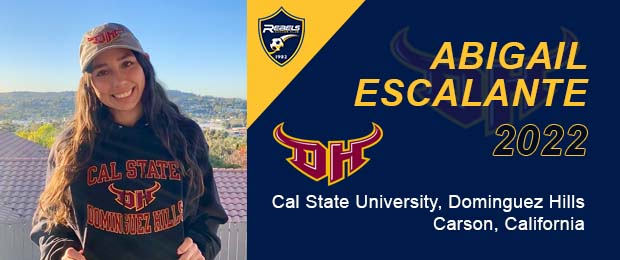 Abigail Escalante commits to Cal State Dominguez Hills, California