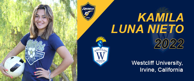 Kamila Luna Nieto commits to Westcliff University, Irvine, California