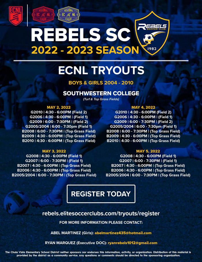 ECNL Rebels Soccer Club