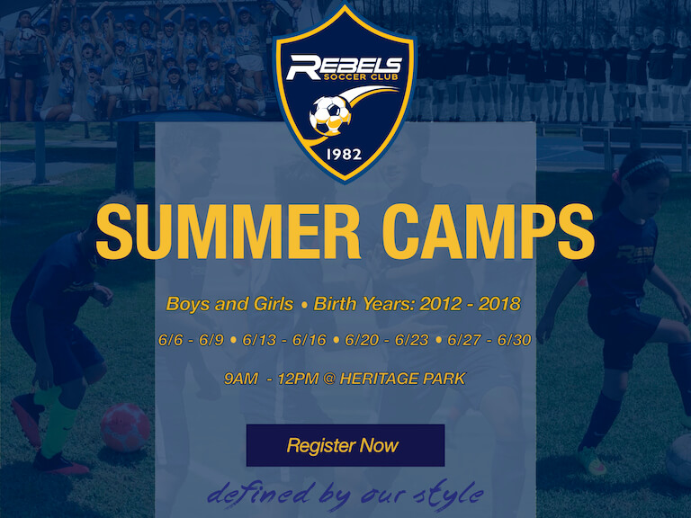 Summer Camps 2022 | Rebels Soccer Club
