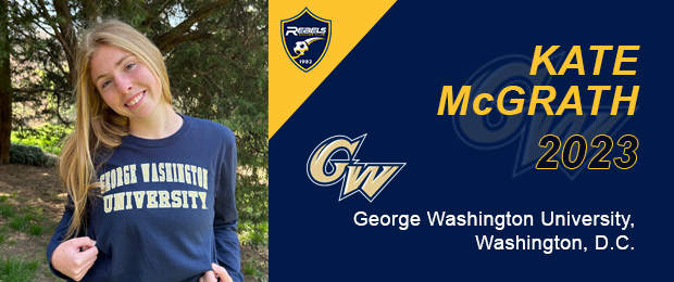Kate McGrath commits to George Washington University, Washington D.C.